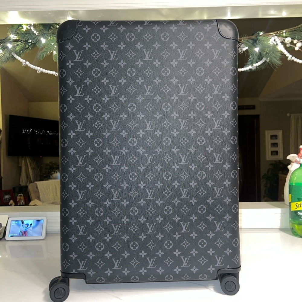 Louis Vuitton Eclipse Monogram Luggage with Lock
